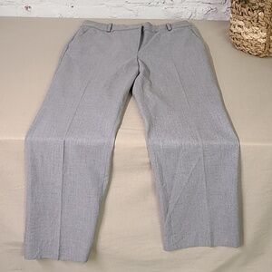 Talbots Grey Trousers Straight Leg Size 10